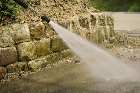 Blaine pressure washing